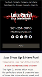Mobile Screenshot of letspartydjs.net